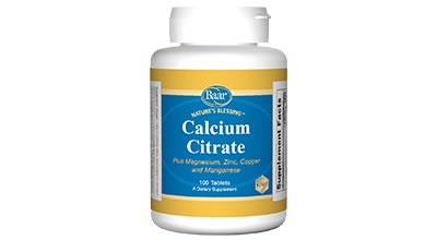 Nature's Blessing Calcium Citrate